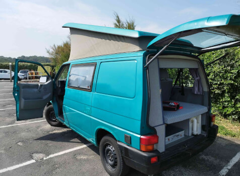 camping-car VOLKSWAGEN CALIFORNIA VW T4  extérieur / latéral gauche