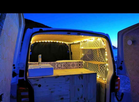 camping-car VOLKSWAGEN TRANSPORTER  extérieur / arrière