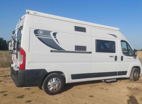 camping-car CHAUSSON TWIST V594 MAX  extérieur / latéral droit