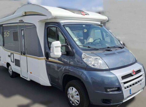 camping-car BURSTNER BT 7341  extérieur / face avant