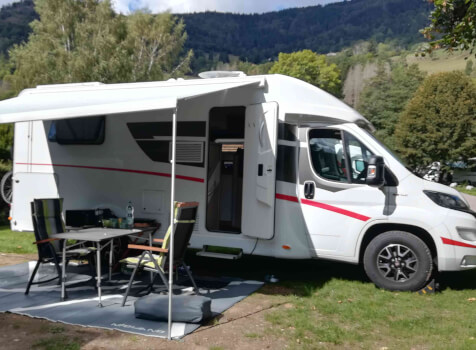 camping-car CAPRON SUNLIGHT   extérieur / latéral gauche