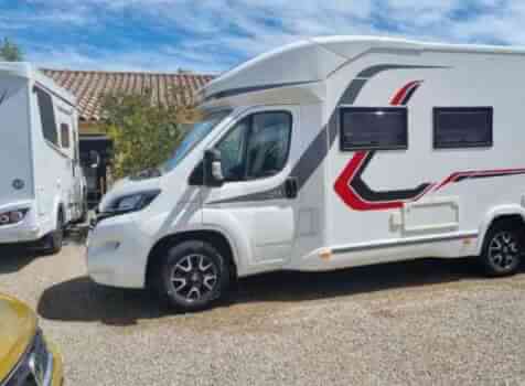 camping-car CHALLENGER GENESIS 275  extérieur / latéral gauche