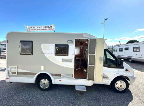 camping-car DETHFLESS GLOBEVAN  extérieur / latéral gauche