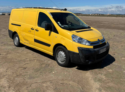 camping-car CITROEN JUMPY   extérieur / latéral gauche