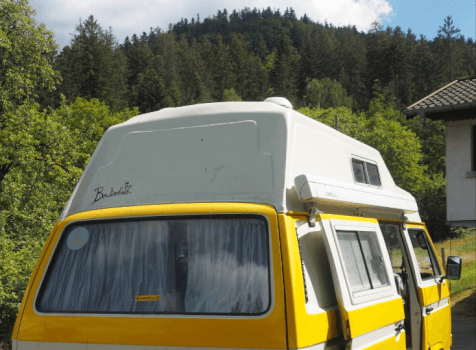 camping-car TRANSPORTER 3 VOLKSWAGEN  extérieur / arrière