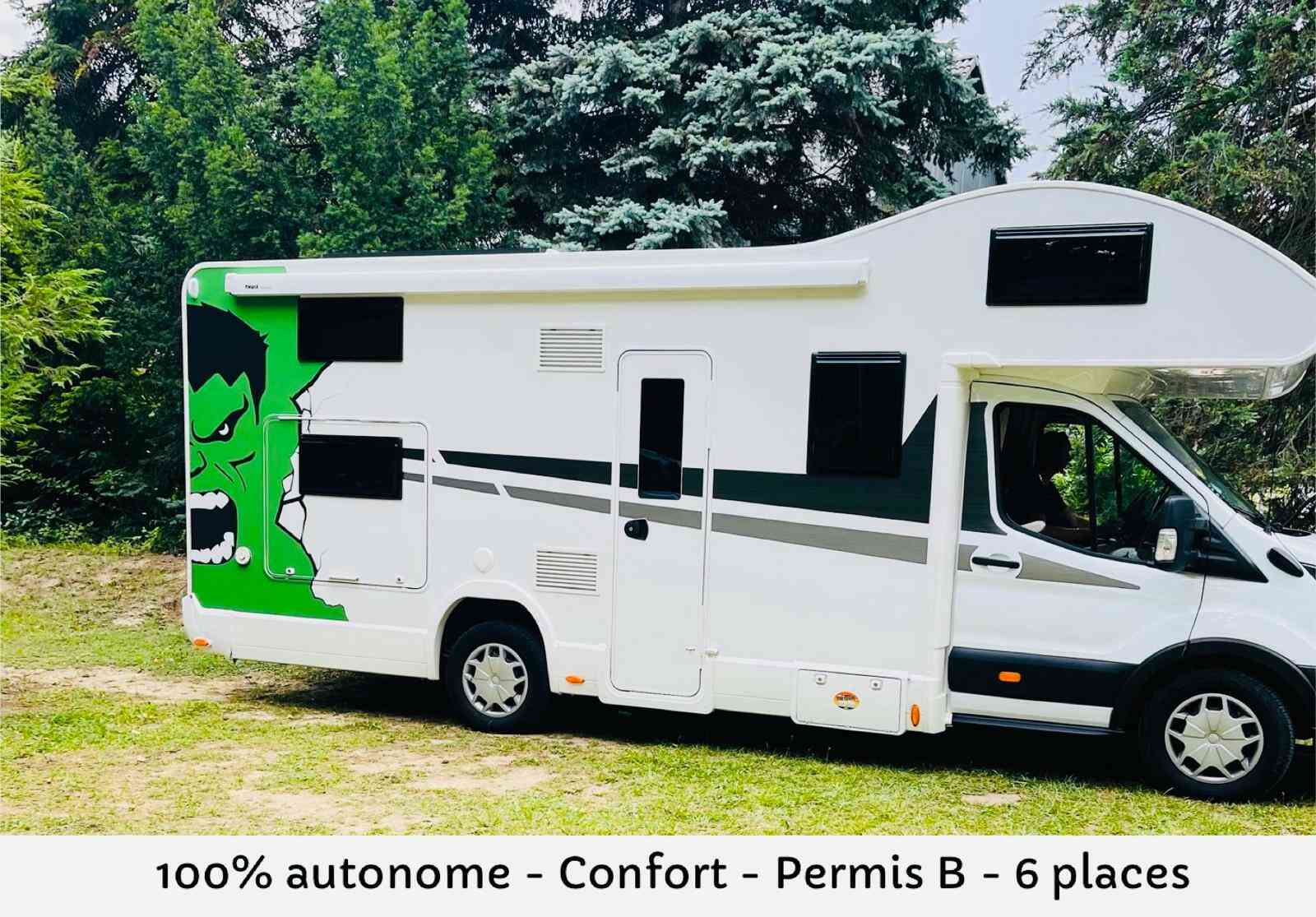 camping-car RIMOR KILIG 50 -HULK-  extérieur / latéral gauche