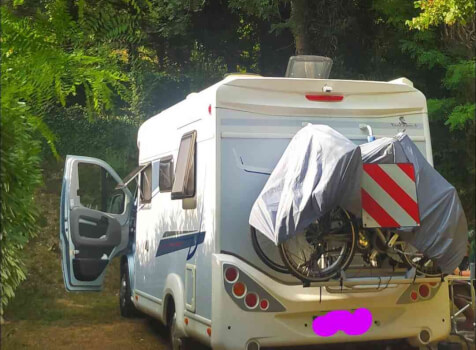 camping-car TEC CARAVAN ROTEC  T 592   extérieur / arrière