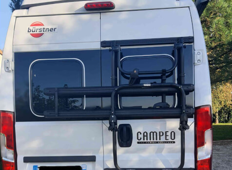 camping-car BURSTNER CAMPEO C540  extérieur / arrière