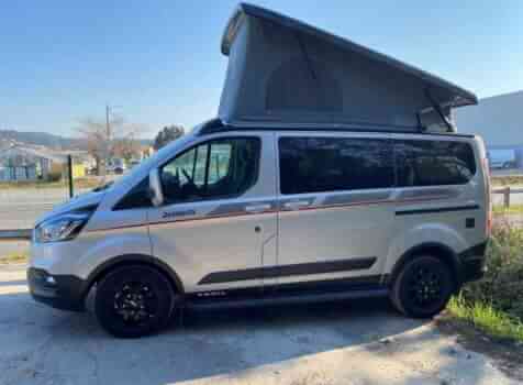 camping-car DETHLEFFS GLOBEVAN TRAIL TWO   extérieur / latéral gauche