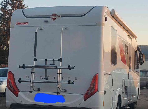 camping-car BURSTNER IXEO I 700  extérieur / arrière