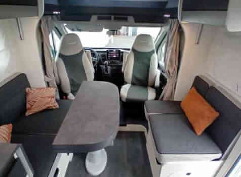 camping-car CHAUSSON 788 TITANIUM ULTIMATE   intérieur / coin salon